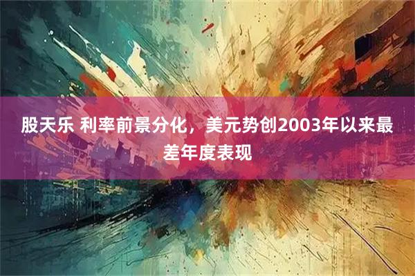 股天乐 利率前景分化，美元势创2003年以来最差年度表现