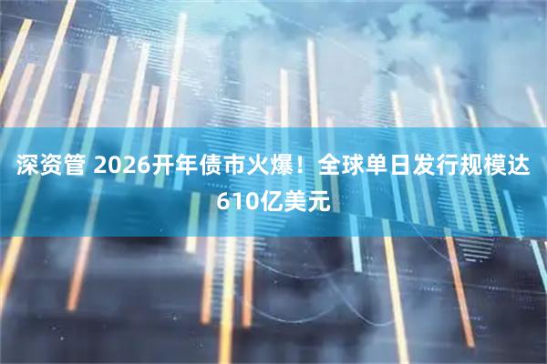 深资管 2026开年债市火爆！全球单日发行规模达610亿美元