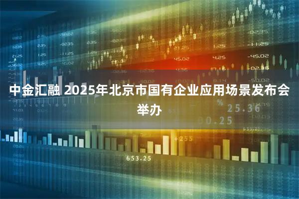 中金汇融 2025年北京市国有企业应用场景发布会举办